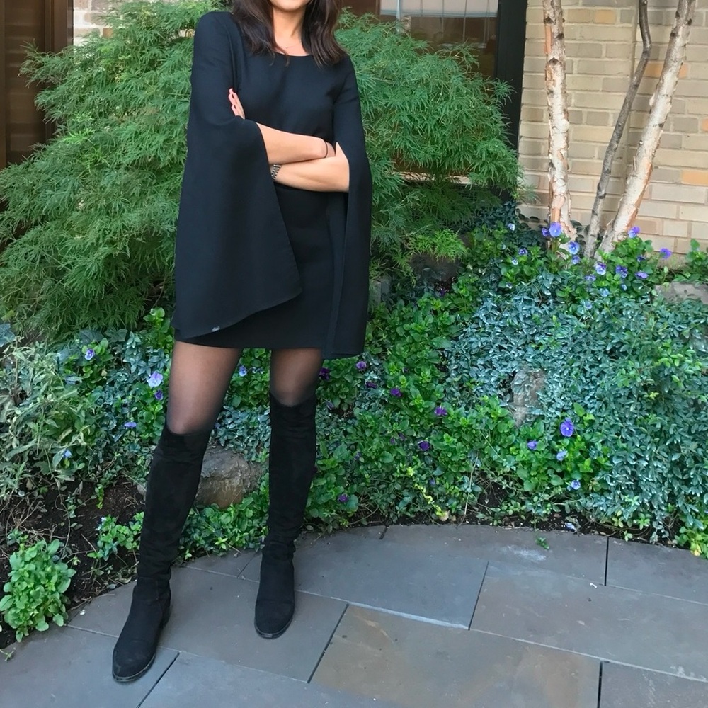 Belair Black Wingsleeve Dress from Cannes (FR)